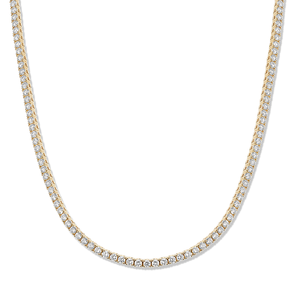 7 tcw Diamond Tennis Necklace