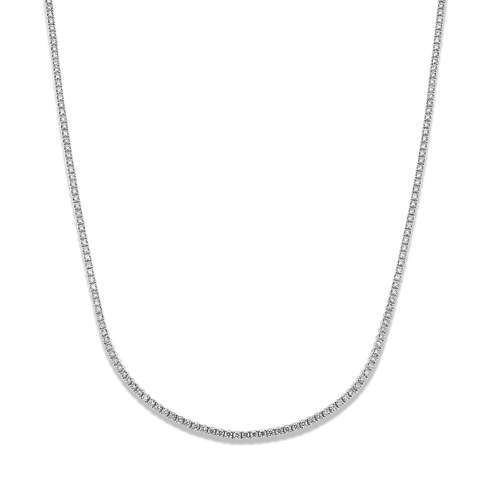 3 tcw Diamond Tennis Necklace