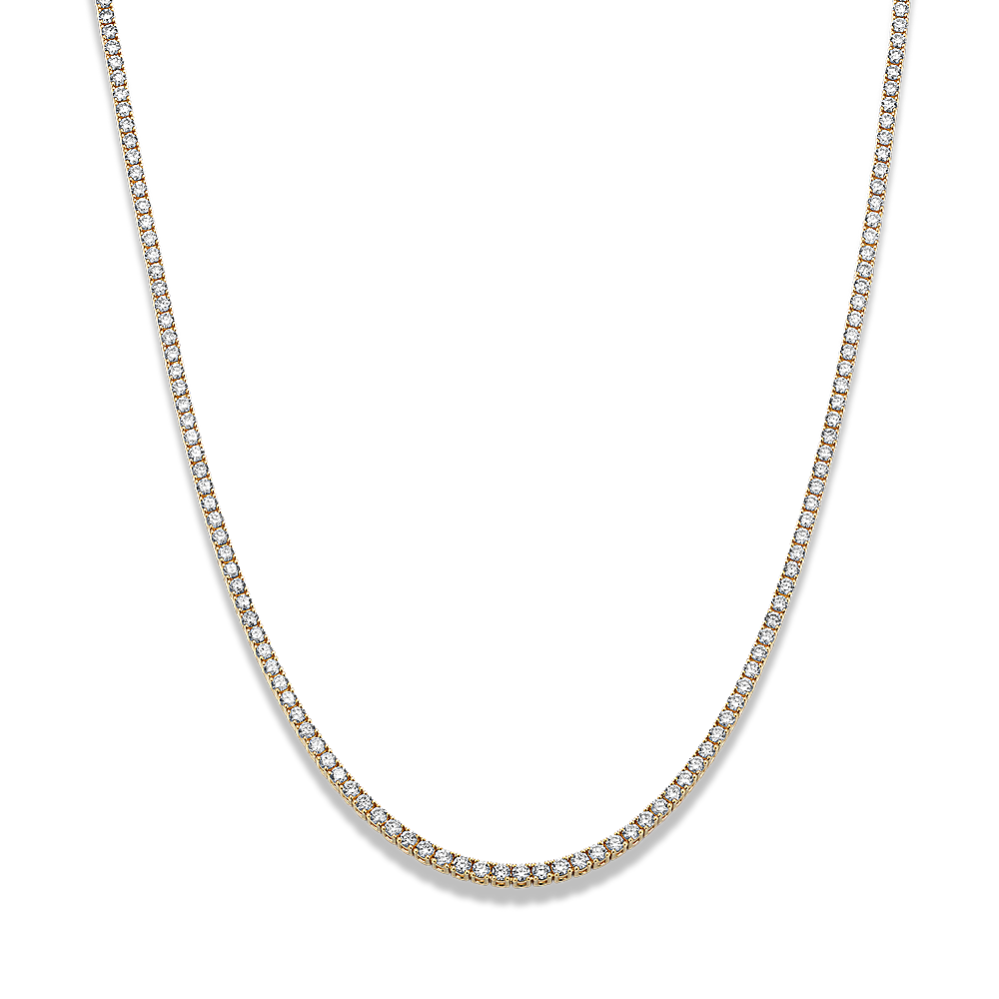 5 tcw Diamond Tennis Necklace