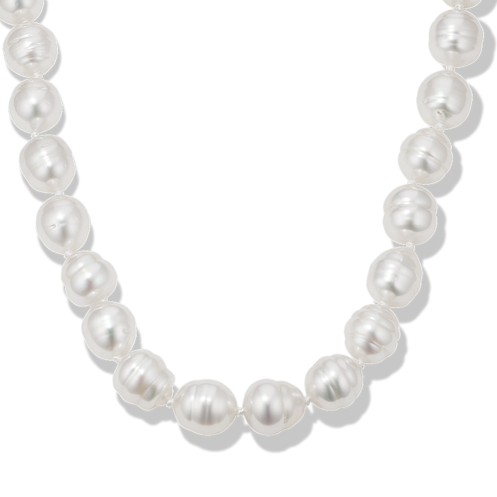 9mm Cultured South Sea Circled Pearl Strand