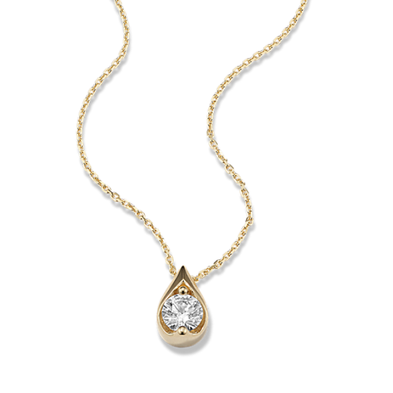 Dewdrop 0.50 tcw Diamond Pendant