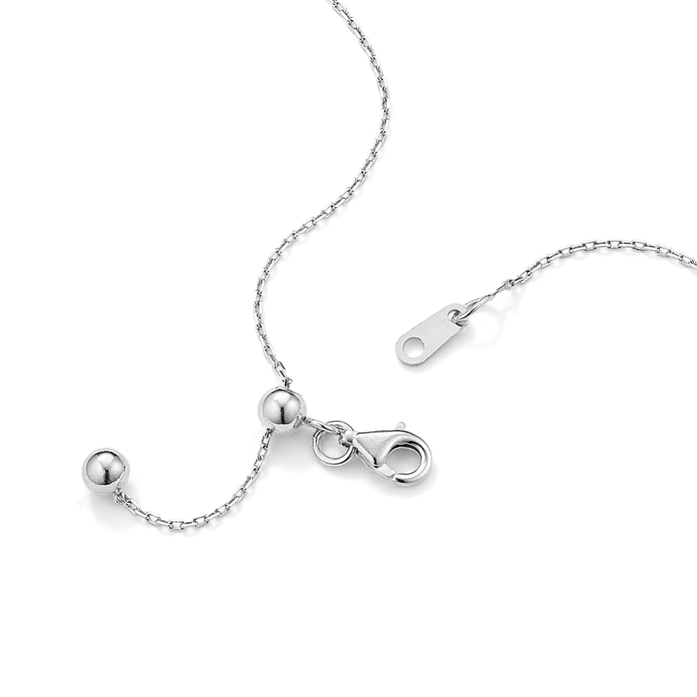 Lab-Grown Diamond Infinity Twist Cross Pendant | Shane Co.