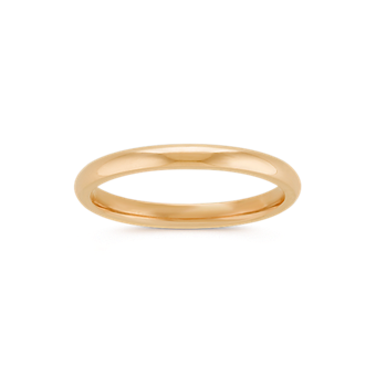 Arlo 14K Yellow Gold Band (4mm) | Shane Co.
