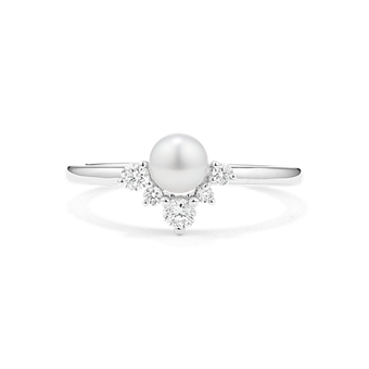 指輪・リング wing bling 14k Diana natural freshwater pearl ring Princess Diana Inspired Freshwater Pearl Ring | Angara