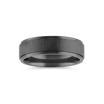 9mm Black Tungsten Ring Textured Design Personalized Engraving Comfort Fit Anniversary orders Band