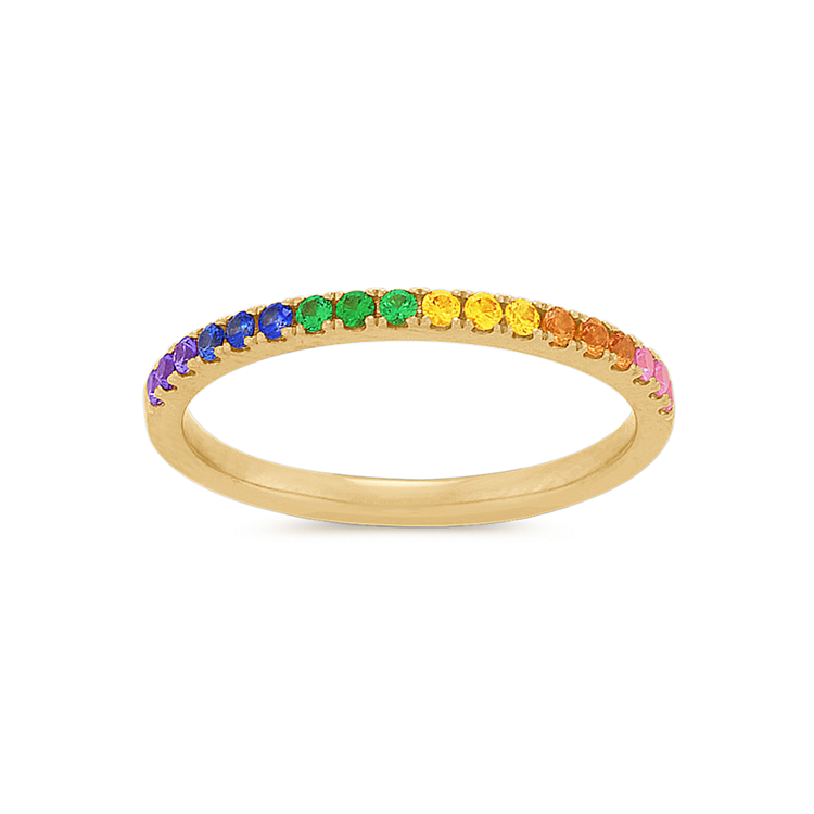 Confetti Rainbow Gemstone Ring