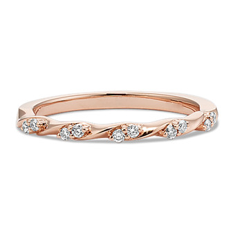 Shop Our Beautiful Collection of Rose Gold Wedding Bands | Shane Co ...