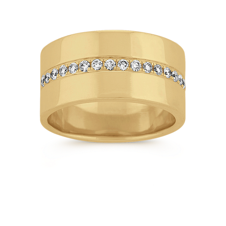 Daybreak Natural Diamond Ring in 14K Yellow Gold