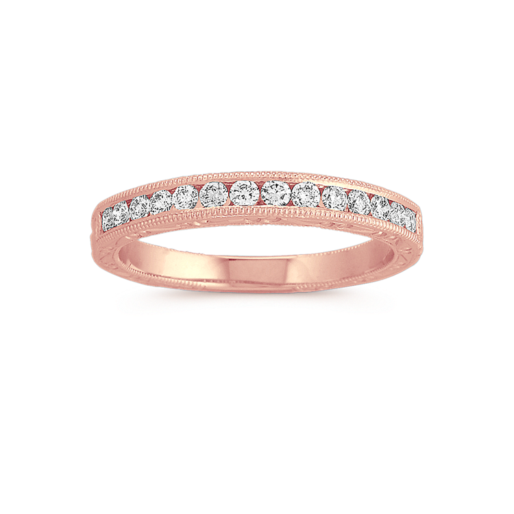 Shane co rose gold wedding band sale