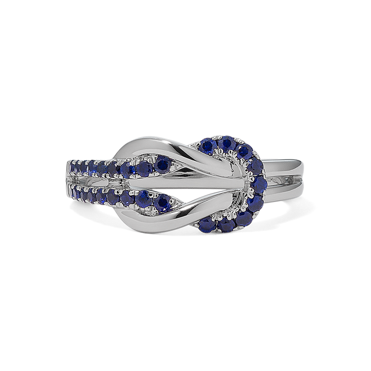 Heart Ring in Mix Sapphires – Charms Company Shop