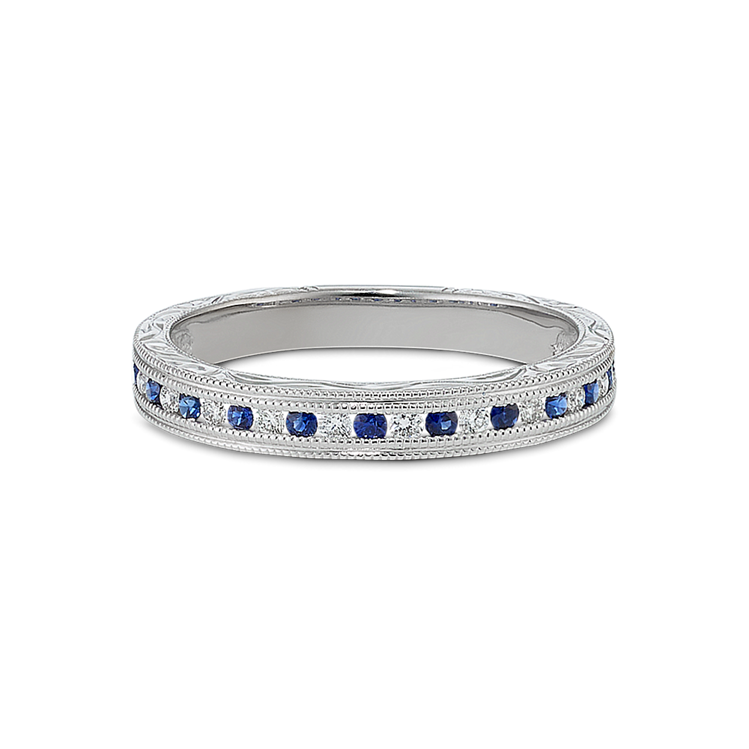 Sapphire stackable ring hot sale