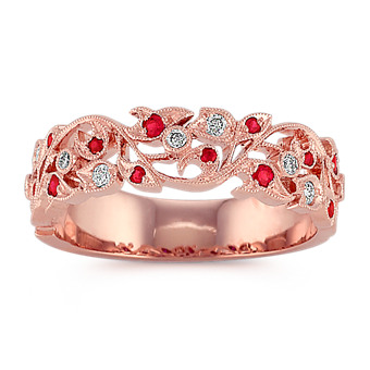 Ruby Rings Rose Gold - The Best Original Gemstone