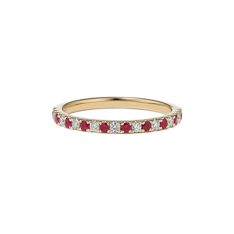 Ruby anniversary rings on sale sale