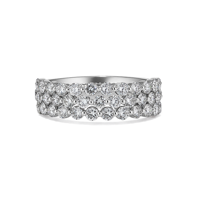 slim fit dress slacks 1.50ct Diamond Dress Ring in 18ct White Gold – Wallace Bishop main image 1