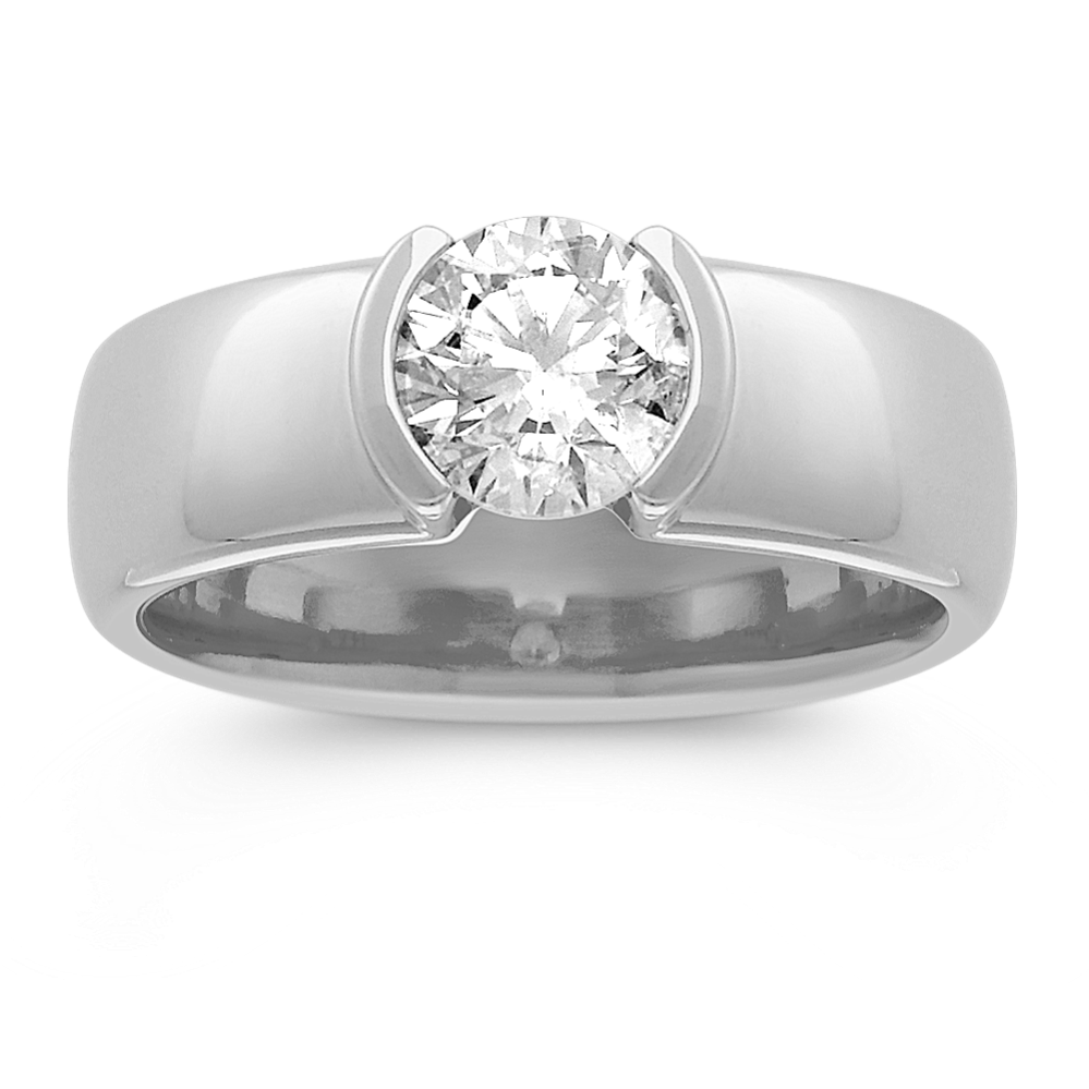 1 ct. Round Center Diamond Engagement Ring