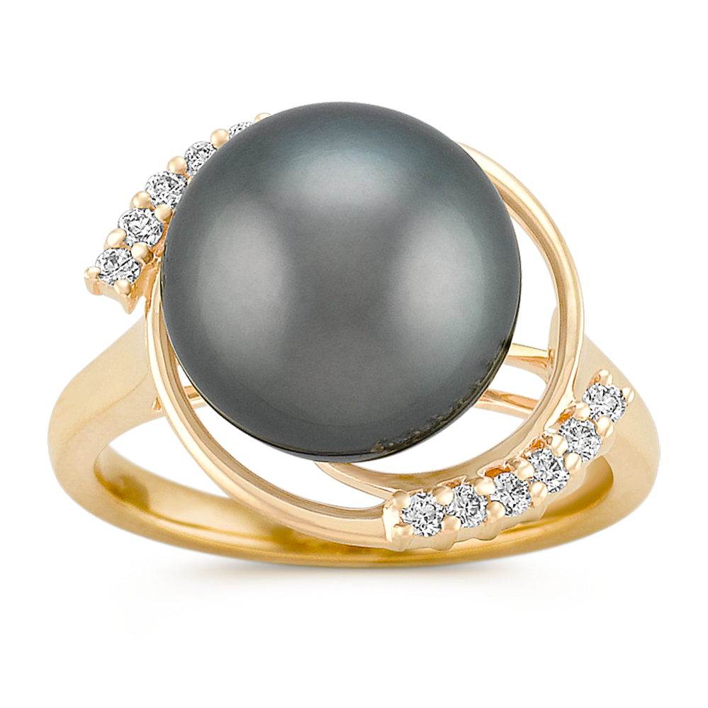 Mikimoto Pearl Necklace with 18K Yellow Gold \, image size:999x999