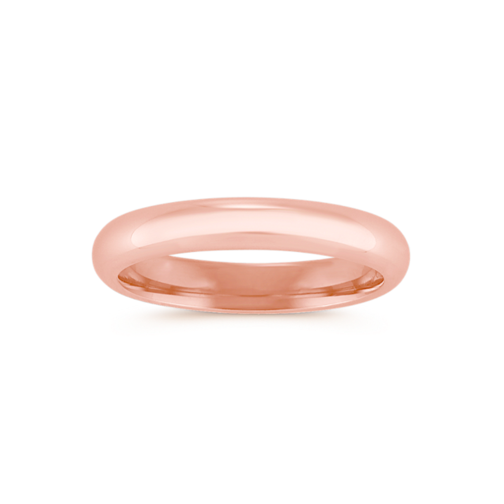 Arlo 14K Rose Gold Band (3mm)