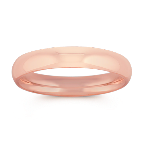 Comfort Fit 14K Gold Band (4mm)