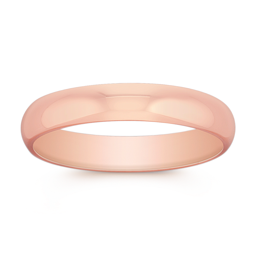 Comfort Fit 14K Gold Band (4mm)