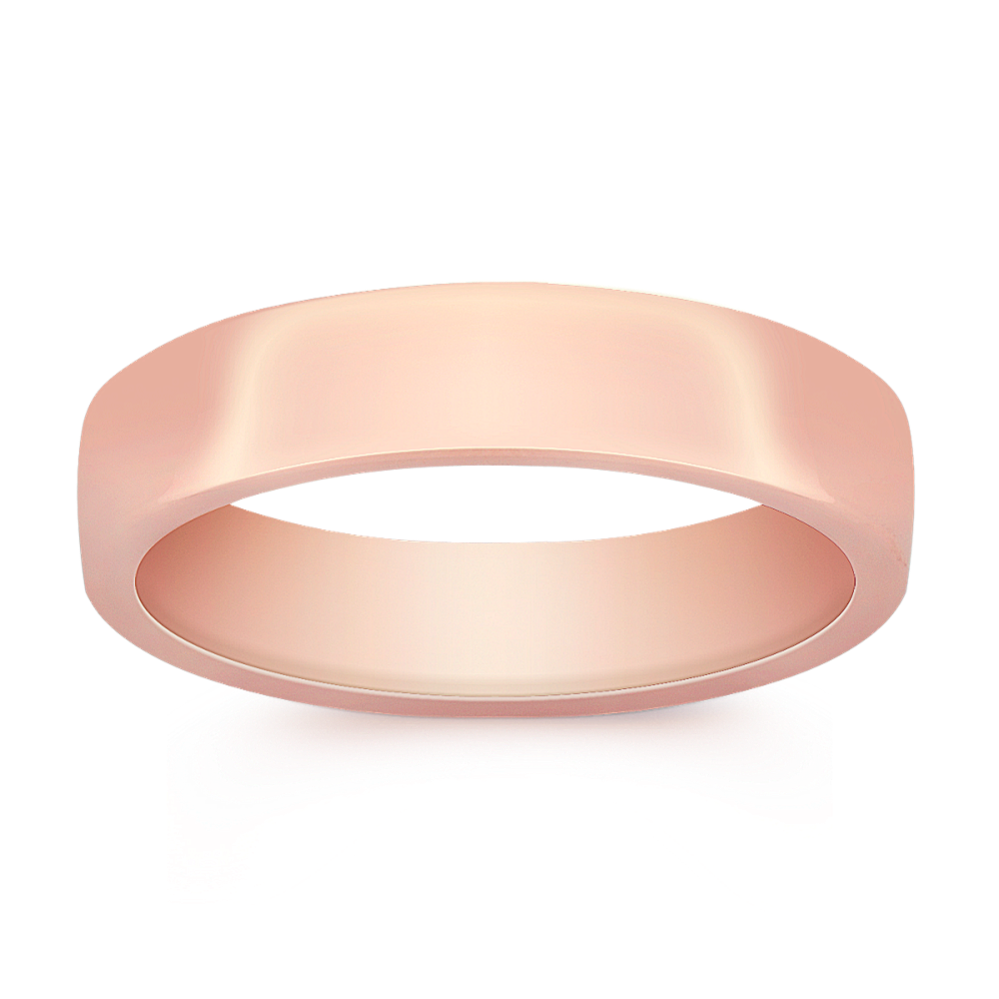 Arti 14k Rose Gold Comfort Fit Ring (5.5mm)