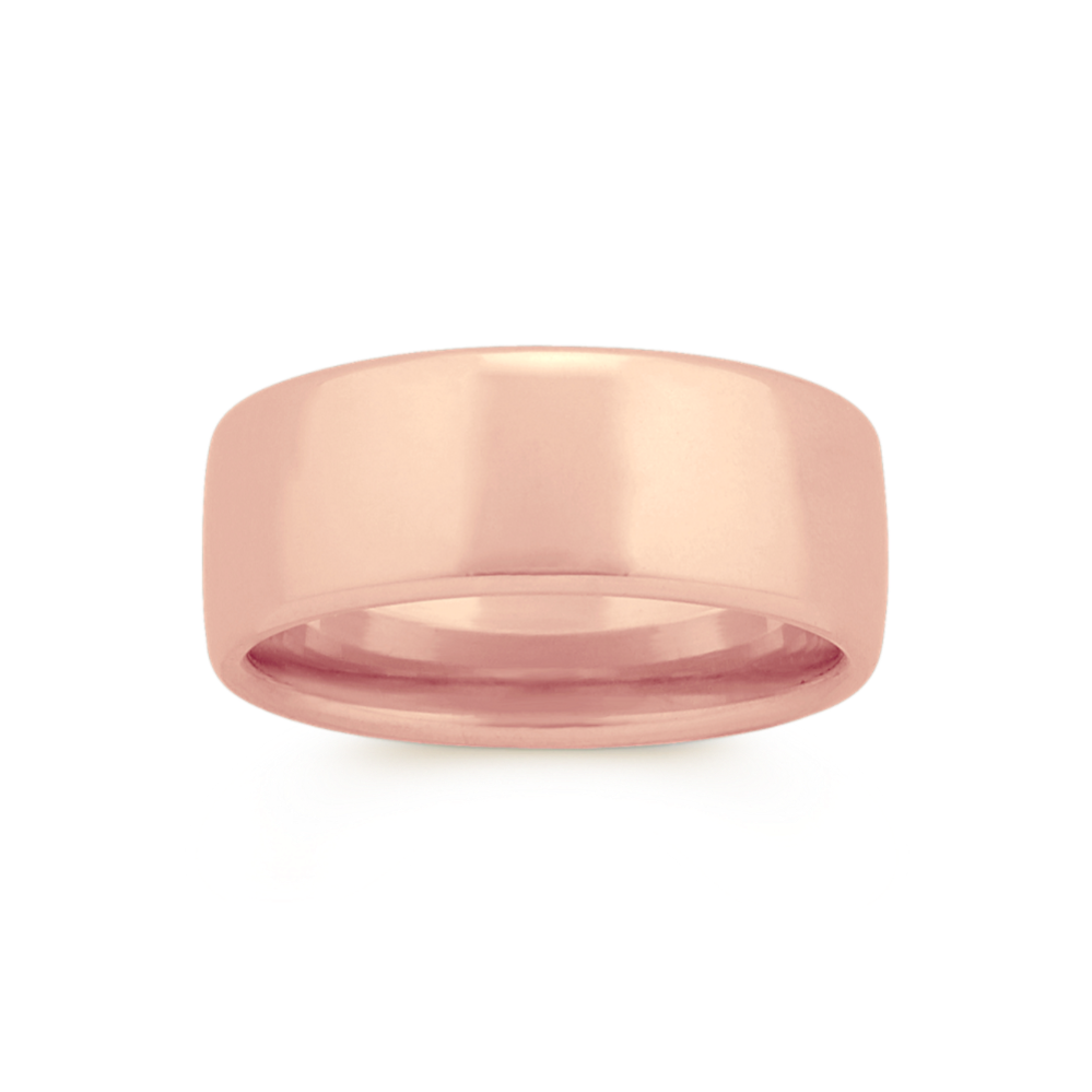 Euro Comfort Fit 14K Gold Band (9mm)