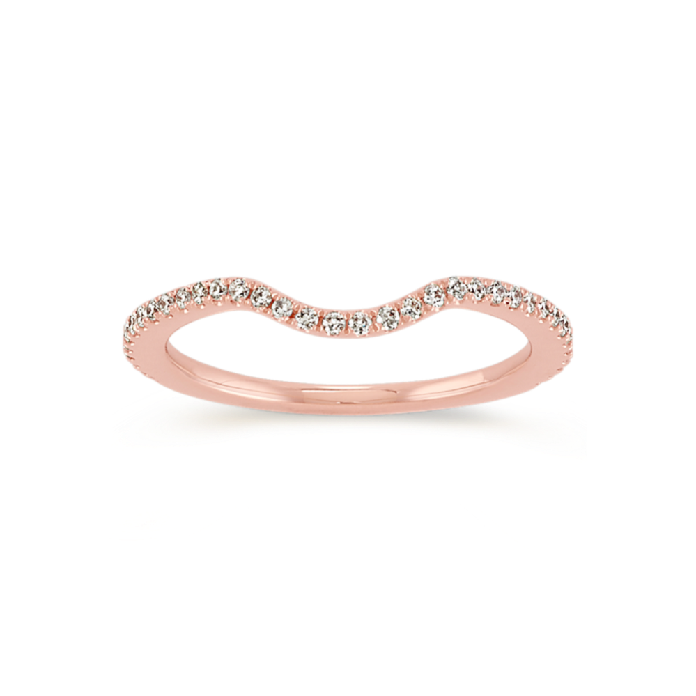 Cavatina Pave Contour Band