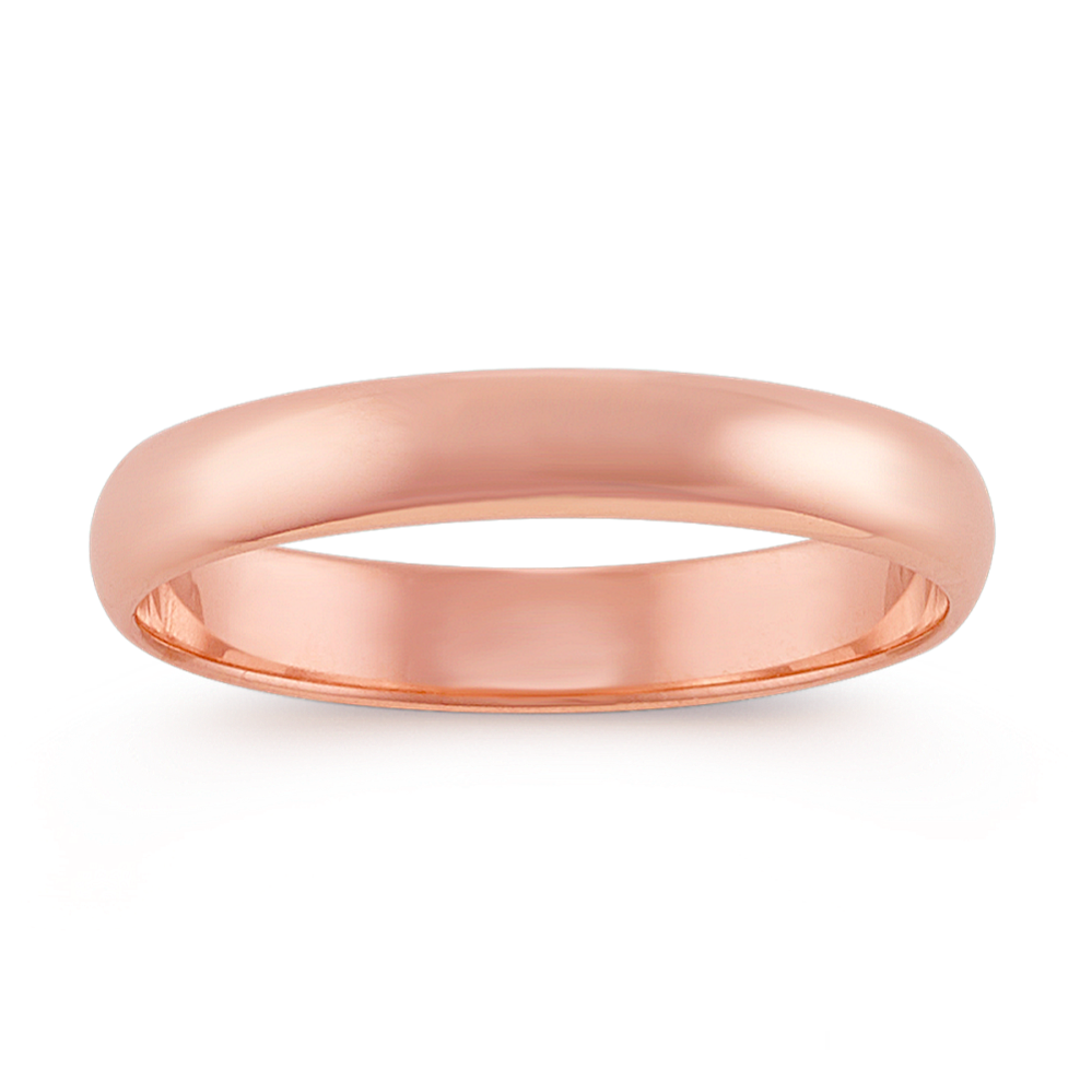 Classic 14K Rose Gold Band (3mm)