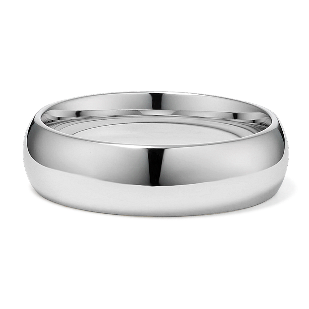 Comfort Fit 14K Gold Band (6mm)