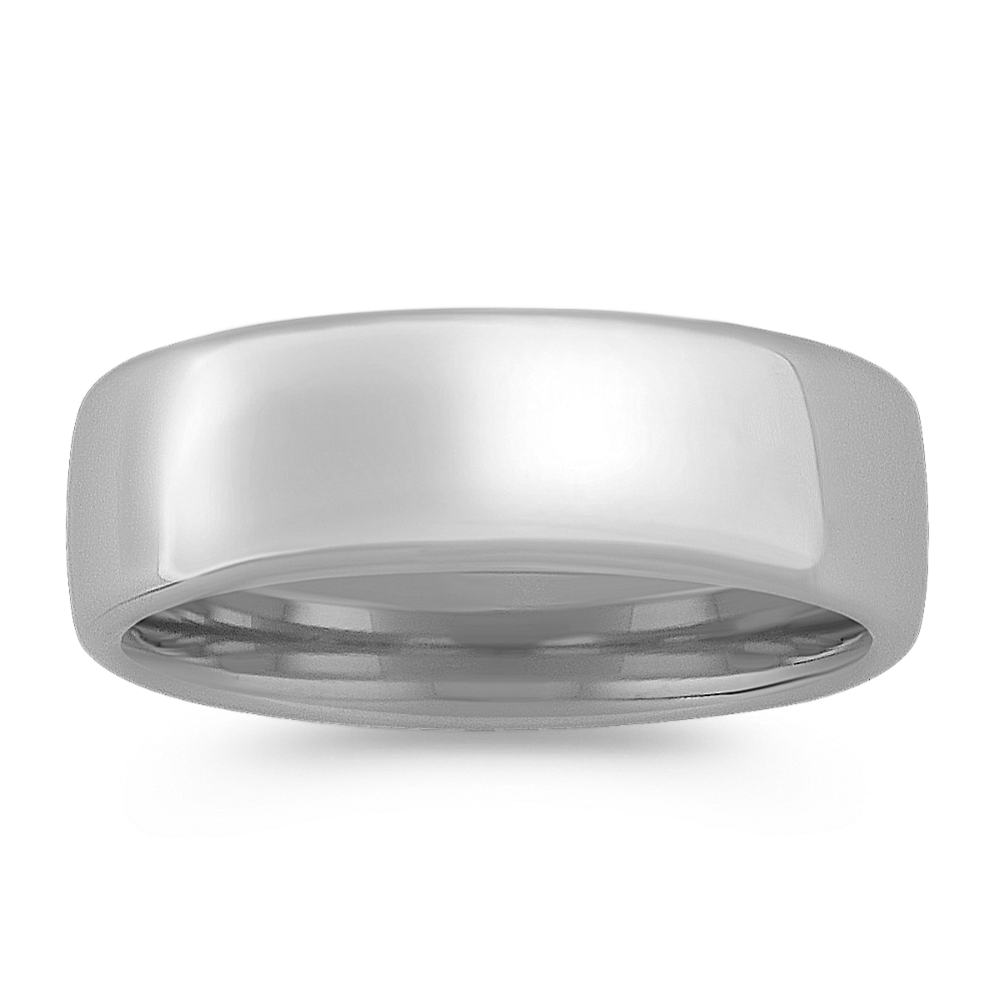 Euro Comfort Fit 14K Gold Band (7.5mm)