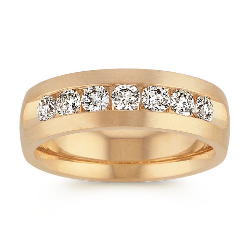 Arden 14K Gold 0.95 tcw Diamond Band (7mm)