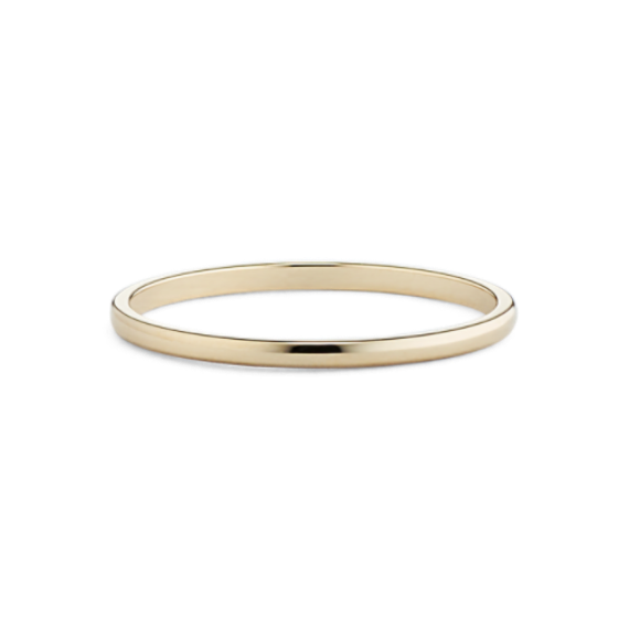 14K Yellow Gold Band (1.3mm)