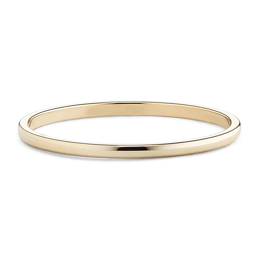 Classic 14K Yellow Gold Band (1.3mm)