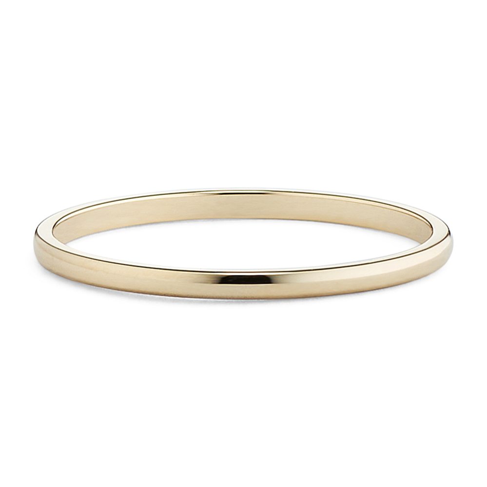 Classic 14K Yellow Gold Band (1.3mm)