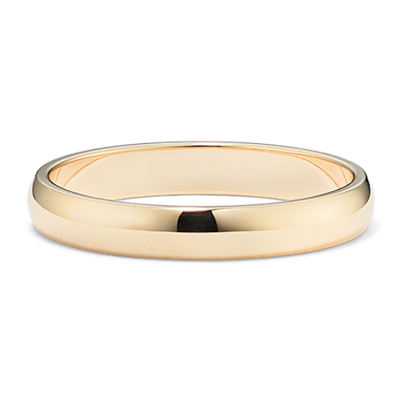 14K Yellow Gold Band (3mm)