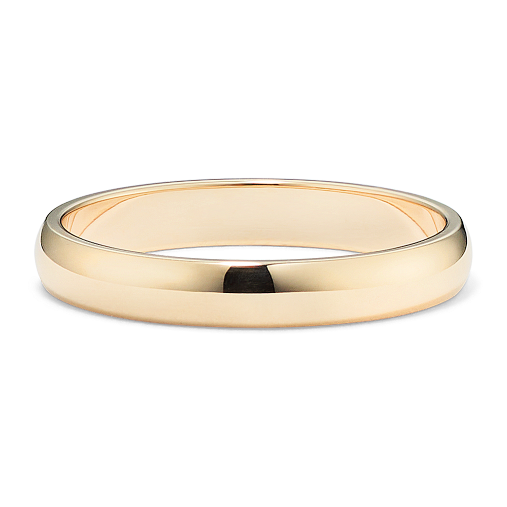 Classic 14K Yellow Gold Band (3mm)