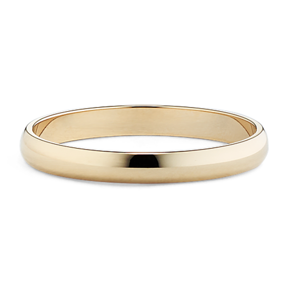 14K Yellow Gold Band (3mm)