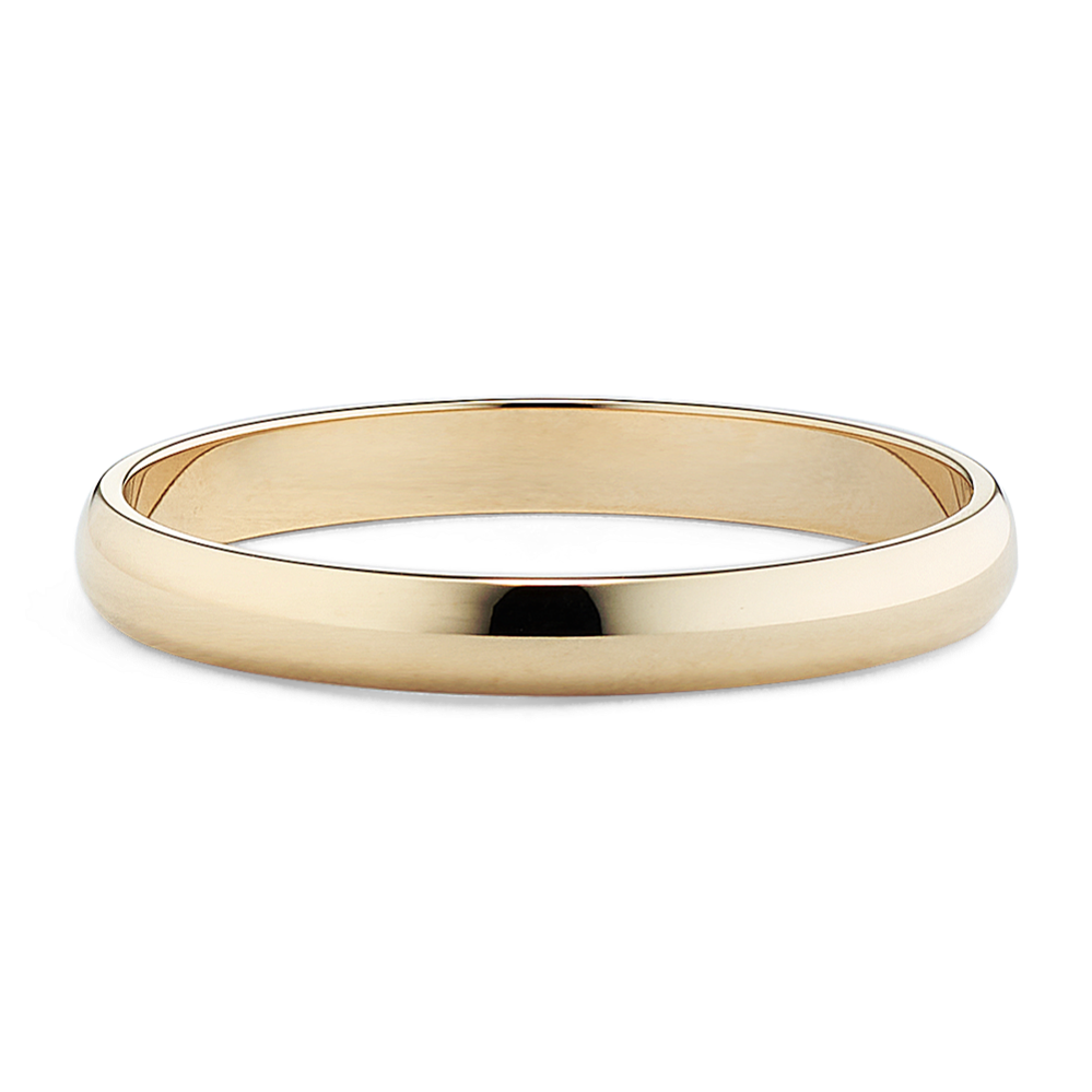 Classic 14K Yellow Gold Band (3mm)