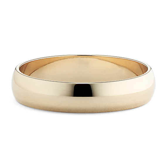 14K Yellow Gold Band (5mm)