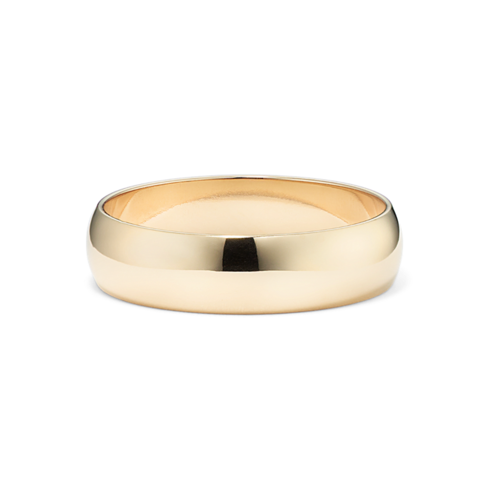 Classic 14K Yellow Gold Band (6mm)