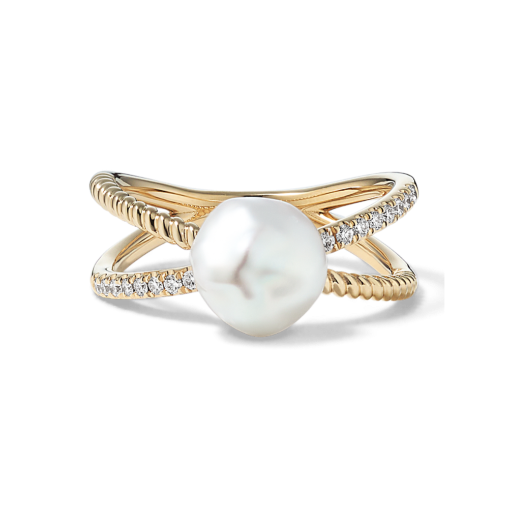 Shane co deals pearl ring