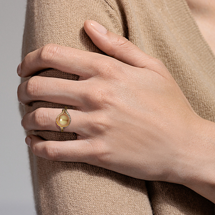 Gold Pearl Detail Multipack Rings | Accessories | PLT IRE