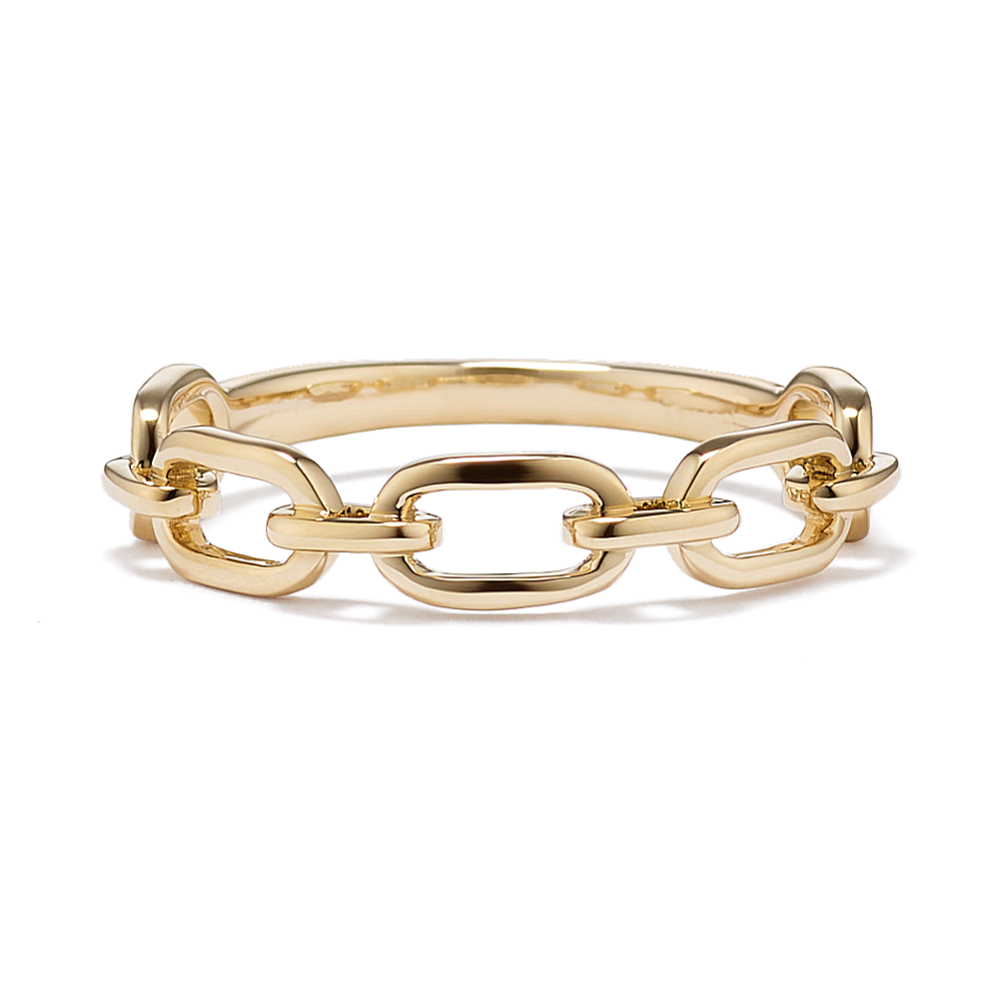 Adria Link Ring in 14K Yellow Gold
