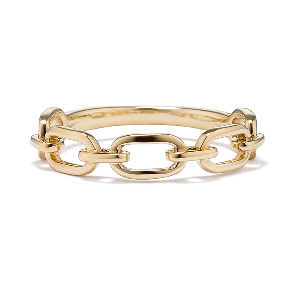 Adria 14K Yellow Gold Link Ring