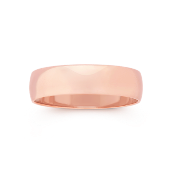 14K Rose Gold Band (5mm)