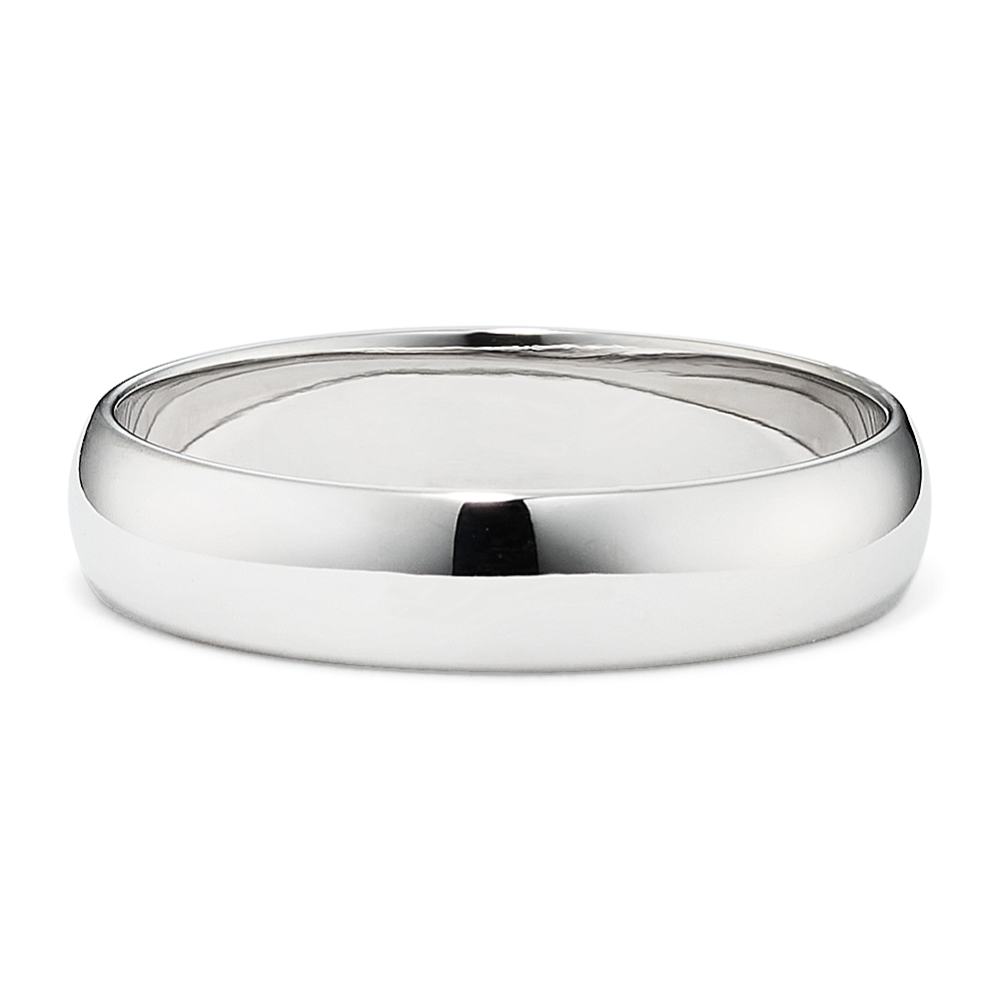 14K White Gold Band (5mm)