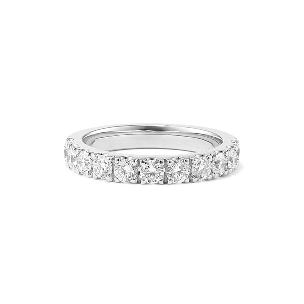 Anthem 1 tcw Diamond Pave Band in Platinum