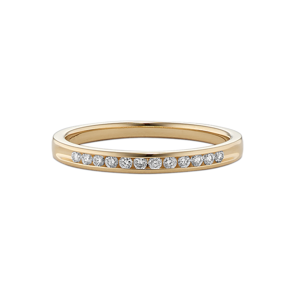 Arden Channel-Set Natural Diamond Wedding Band