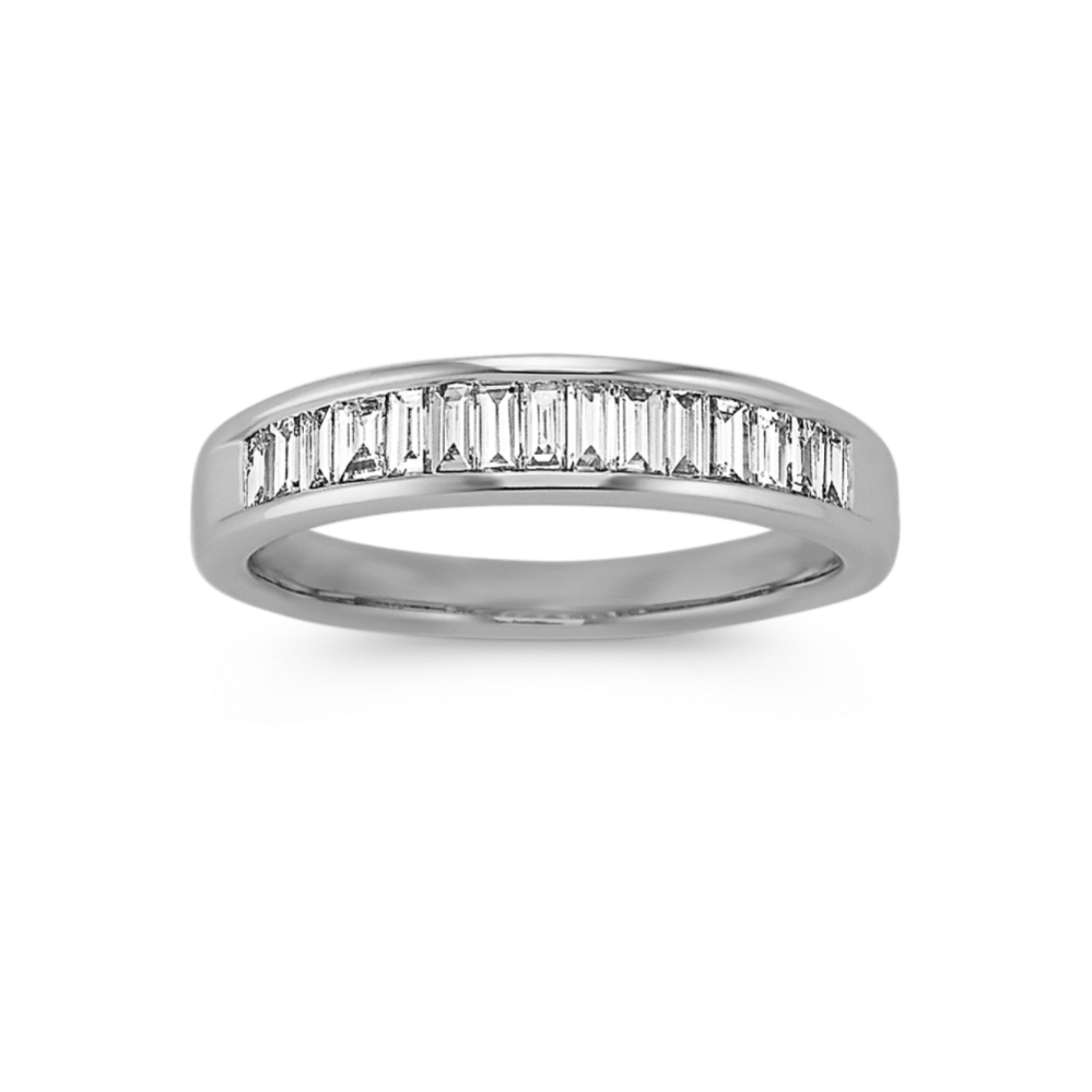 Baguette Diamond Classic Wedding Band