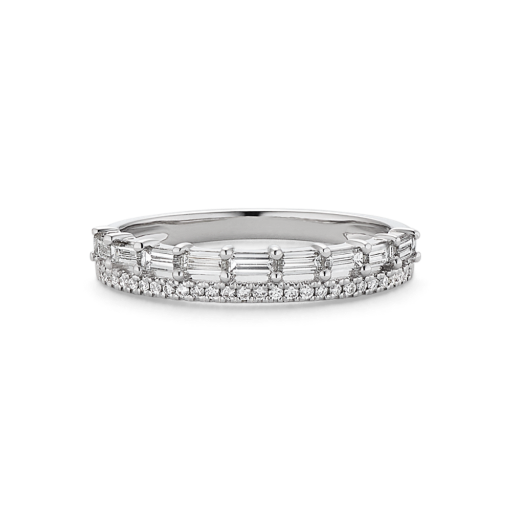 Margaret Double Row Diamond Band