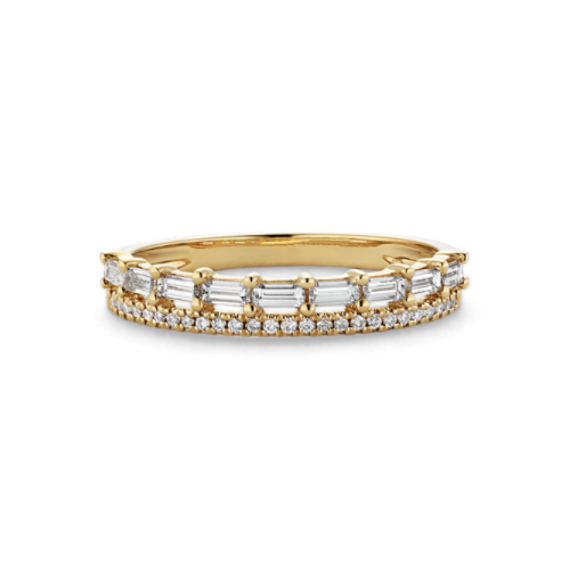Margaret Double Row Diamond Band